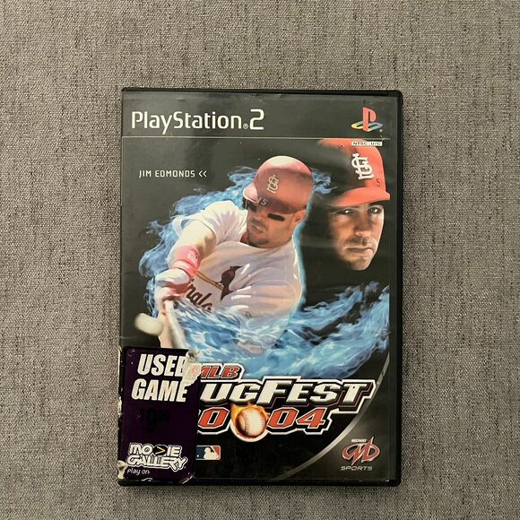 MLB Slugfest 2004 PlayStation 2 PS2 Tested And Working Case & Disc Only - Picture 1 of 3
